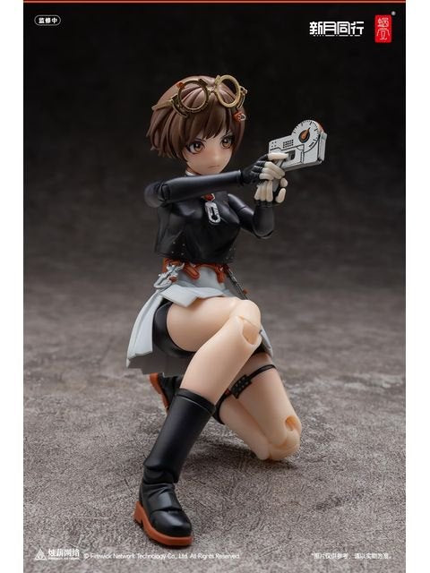 蝸之殼スタジオ 新月のエージェント 千秋 1/12スケール可動フィギュア 「新月同行(しんげつどうこう)」