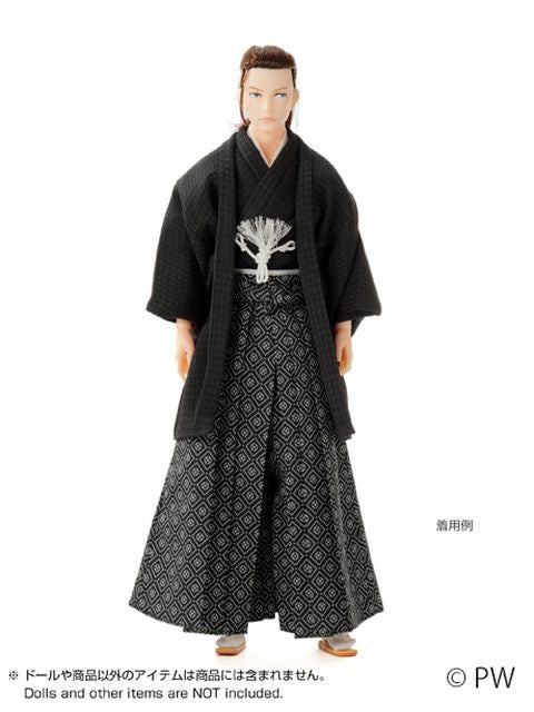 ペットワークス ナイン 羽織袴セット 黒