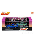 MODELER'S 1/64 頭文字D セットVol.20 真子・沙雪シルエイティ ＆ 池谷浩一郎シルビア(S13)