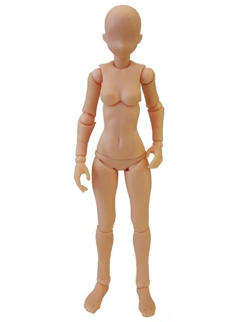 ホビーベース 1/12素材ちゃんS ライトフレッシュ プレミアムパーツコレクション 関節技EX