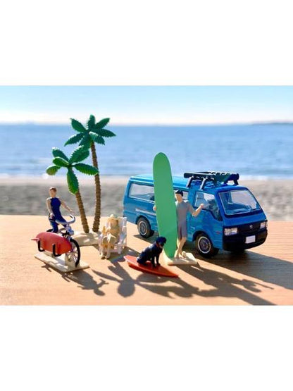 Diorama Collection Diorama Collection 64 #Car Snap 19b Surfing 2