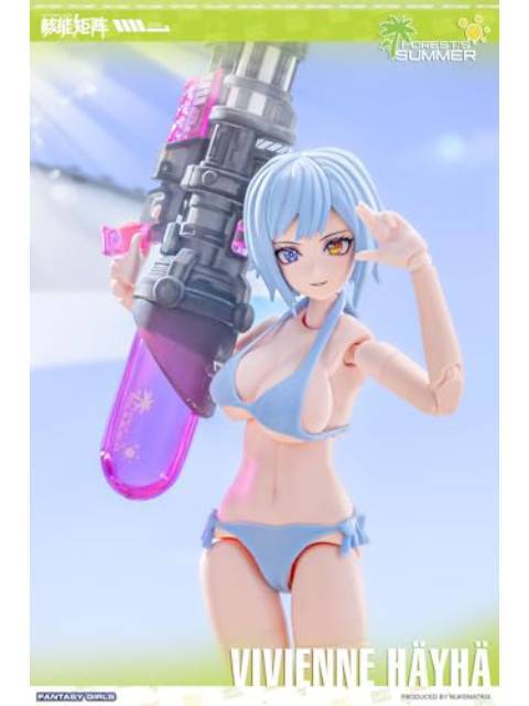 NUKE MATRIX ヴィヴィアン・ヘイヘ 1／10.5スケール 【プラモデル】 「フォーレストサマー FANTASY GIRLS」