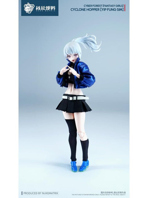 NUKE MATRIX CYBER FOREST 1/12 【FANTASY GIRLS】CYCLONE HOPPER：YIP FUNG SIM 【プラモデル】