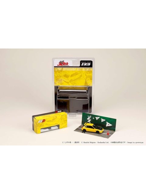 ホビージャパン 1/64 Honda CIVIC (EK9) 東堂塾 / 頭文字D 舘 智幸 VS 藤原 拓海