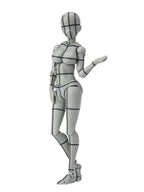 S.H.Figuarts ボディちゃん -矢吹健太朗- Edition ワイヤーフレーム (Gray Color Ver.)
