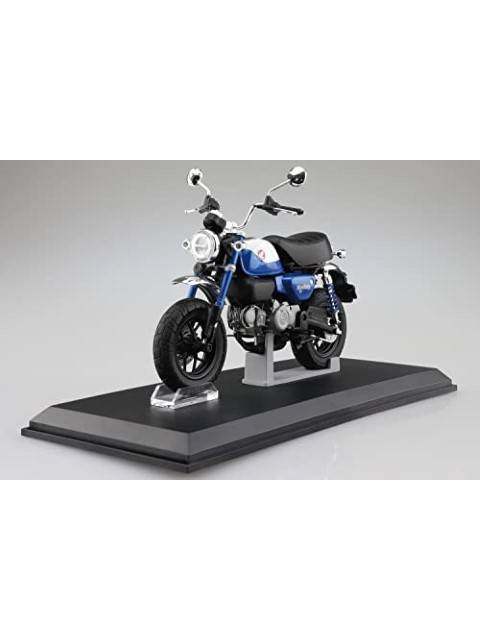 1/12 完成品バイク Honda Monkey125 ’22 パールグリッターリングブルー