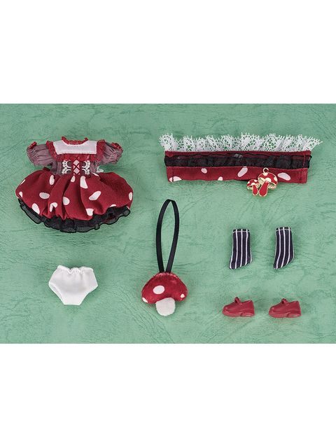 ねんどろいどどーる おようふくセット キノコ：Girl(レッド)