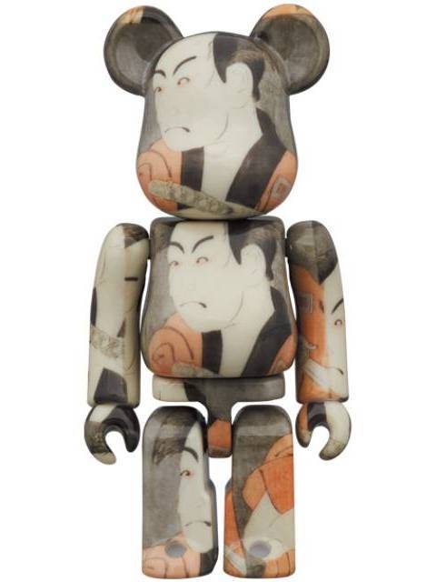 BE＠RBRICK Boston Museum東洲斎写楽 「市川男女蔵の奴一平」 100％ & 400％
