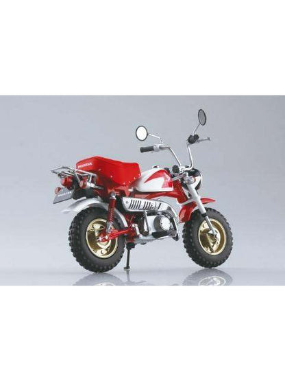 1/12 完成品バイク Honda モンキー・スペシャル シャスタホワイト×キャンディアラモアナレッド 1/12 完成品 バイク