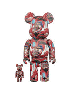 メディコムトイ BE@RBRICK JEAN-MICHEL BASQUIAT 13th Ver. 100% & 400%