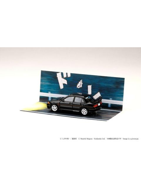 ホビージャパン 1/64 Mitsubishi Lancer RS Evolution III / 頭文字D 須藤 京一 VS 高橋 涼介