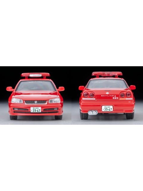 トミカリミテッドヴィンテージ ネオ LV-N363a 日産 スカイライン 4ドアスポーツセダン GT 消防指令車 (秩父消防本部)