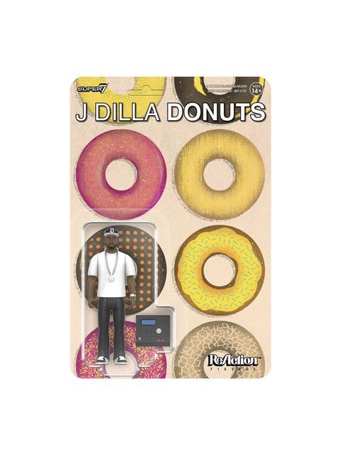スーパー7 リ・アクション J・ディラ Donuts ドーナッツ アルバムカバー ver 「J DILLA」