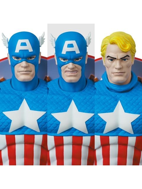 メディコムトイ MAFEX CAPTAIN AMERICA(COMIC Ver.) 【再販】