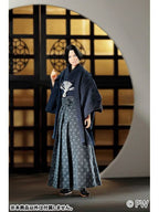 ペットワークス 六分の一男子図鑑 袴スタイル・蒼黒 エイト