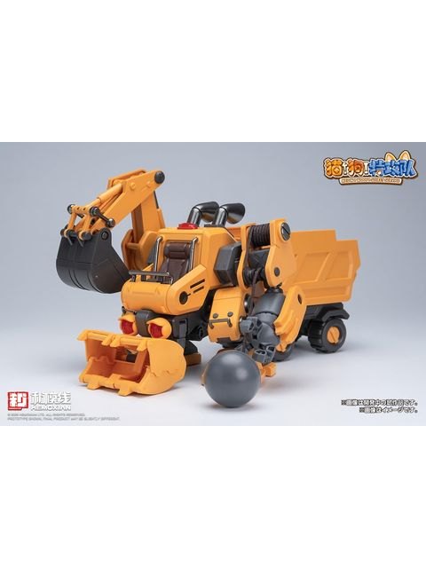 和模線 猫狗特攻隊 哈二奇(HUSKY) 【プラモデル】