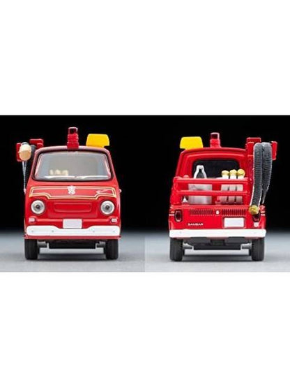 Tomica Limited Vintage LV-68c Subaru Sambar Pump Fire Truck (with figure)