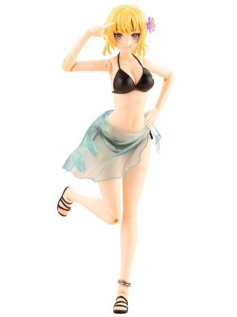 コトブキヤ 佐伯リツカ[水着]ヘアアレンジVer. 1/10 【プラモデル】 「創彩少女庭園」