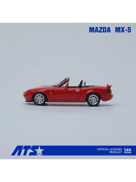 ホビージャパン 1/64 Mazda MX-5 レッド 「頭文字D」 ATS-MODELS