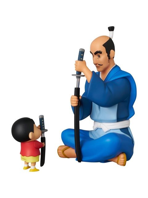 メディコムトイ UDF 武士の金打(又兵衛としんちゃん) 「クレヨンしんちゃん シリーズ5」