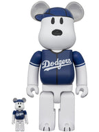 BE@RBRICK MLB × PEANUTS SNOOPY 100% & 400%