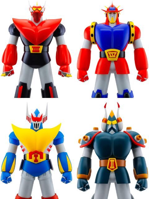 ACTION TOYS 【4体セット】 ブロッカー軍団IV マシーンブラスター スーパーロボットビニールコレクション