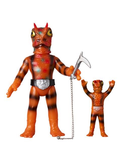 【限定品】 メディコムトイ ガマギラー(鎌持ちVer.)+ミニソフビ 【新古品 特別価格】