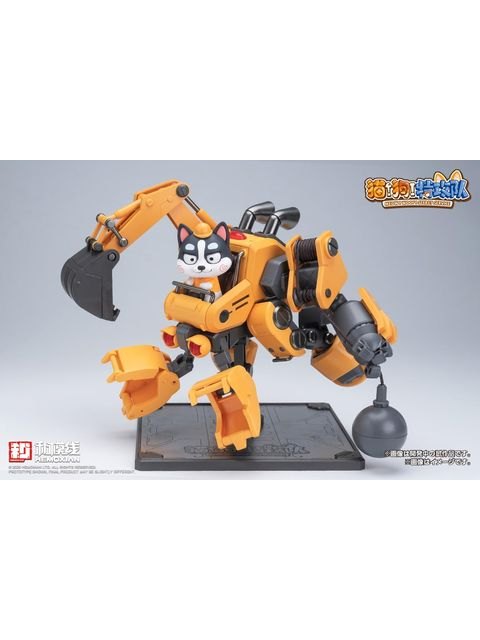 和模線 猫狗特攻隊 哈二奇(HUSKY) 【プラモデル】
