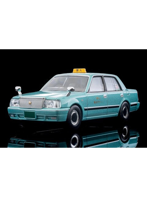 トミカリミテッドヴィンテージ ネオ ジオコレ64 #カースナップ04c タクシー乗り場(トヨタ クラウンセダン付属)