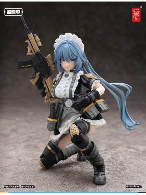 蝸之殼スタジオ RA-02 タクティカルメイド 常磐和音(ときわかずね) 1/12スケール可動フィギュア