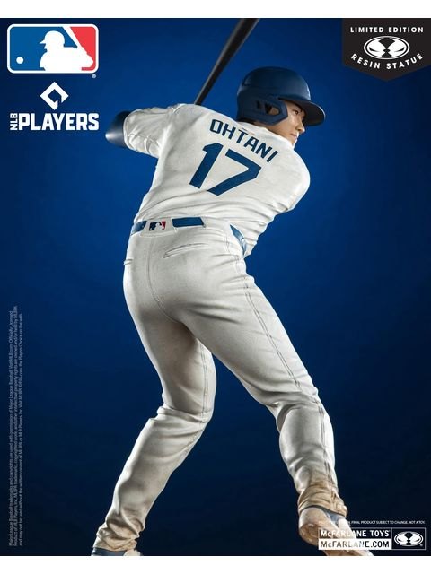 マクファーレントイズ MLBプレイヤーズ 大谷翔平（ロサンゼルス・ドジャース） 「MLB」 1/6スケール スタチュー