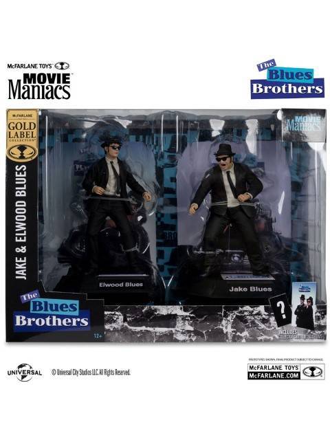 マクファーレントイズ ブルース・ブラザーズ ムービーマニアックス 6インチ・ポーズドスタチュー 「映画 The Blues Brothers」