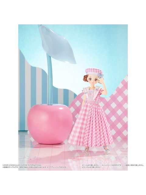 アゾン 1/6スケール用 BonBons チェリー＆ギンガムセーラーワンピースセット ピンク