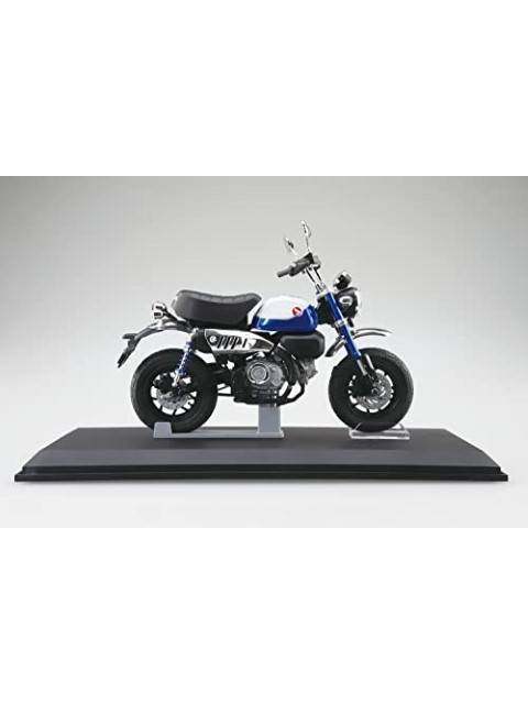 1/12 完成品バイク Honda Monkey125 ’22 パールグリッターリングブルー