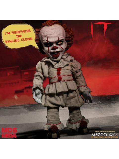 メズコ MDS ペニーワイズ メガスケール フィギュア with サウンド 【再販】 デザイナーシリーズ 「IT イット それが見えたら、終わり。」