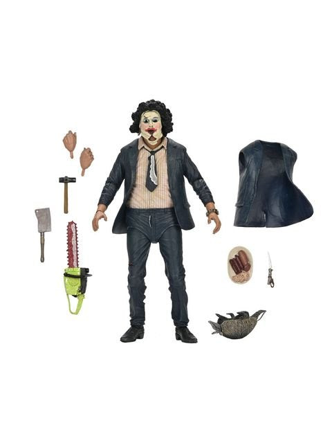 ネカ レザーフェイス 7インチ アルティメット フィギュア プリティウーマン マスク ver 「悪魔のいけにえ 50thアニバーサリー」