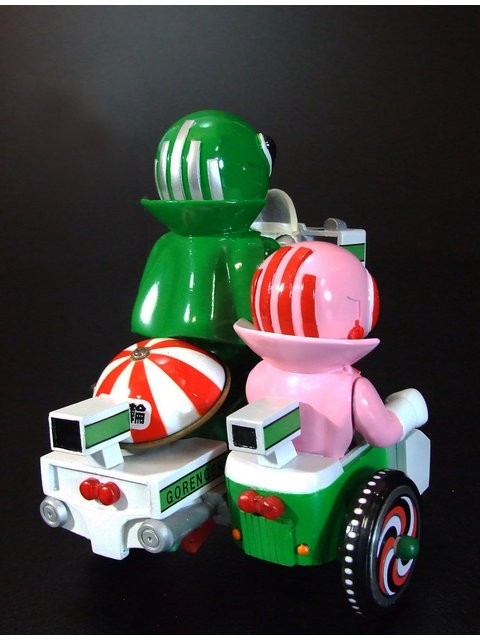 プレックス EX三輪車 ミドレンジャー+モモレンジャー Bタイプ 「秘密戦隊ゴレンジャー」