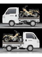 トミカリミテッドヴィンテージ ネオ LV-N330a ホンダ アクティ トラック バイク店仕様(白) ホンダ CT125・ハンターカブ付