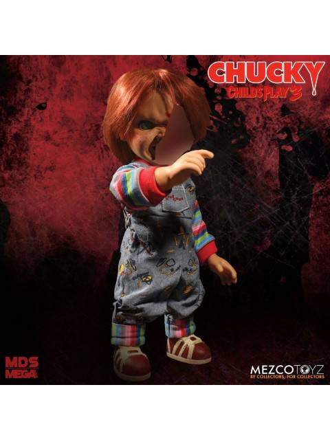 メズコ MDS ピザフェイス チャッキー 15インチメガスケール with サウンド 「チャイルド・プレイ3」 【再販】デザイナーシリーズ
