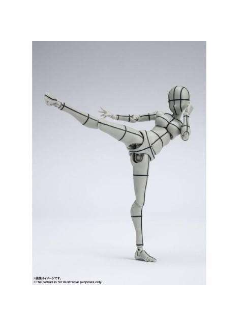 S.H.Figuarts ボディちゃん -矢吹健太朗- Edition ワイヤーフレーム (Gray Color Ver.)