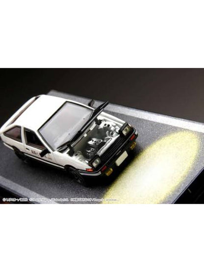 ホビージャパン 1/64 Toyota SPRINTER TRUENO GT APEX (AE86) / 頭文字D エンジン搭載モデル VS 舘智幸