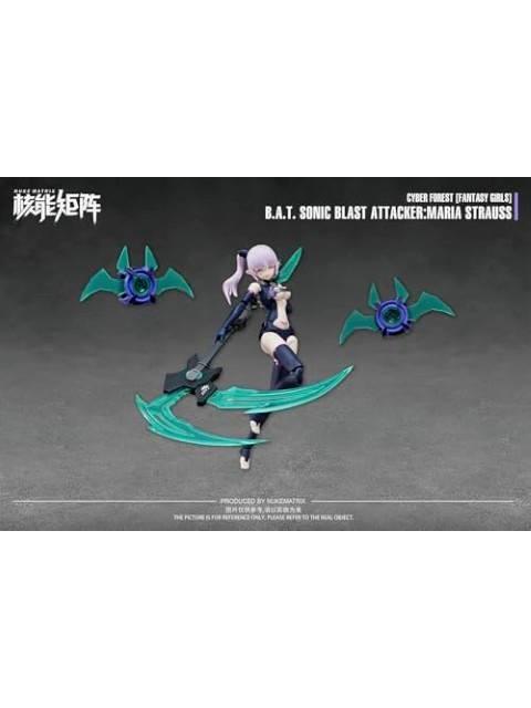 NUKE MATRIX サイバーフォーレスト FANTASY GIRLS B.A.T.ソニックブラーストアタッカー:MARIA STRAUSS 【プラモデル】