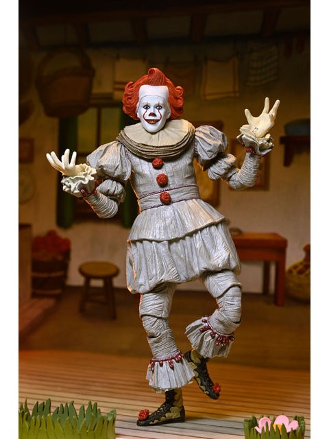 ネカ ボブ・グレイ as ペニーワイズ 「IT ウェルカム・トゥ・デリー」 アルティメット 7インチスケール アクションフィギュア