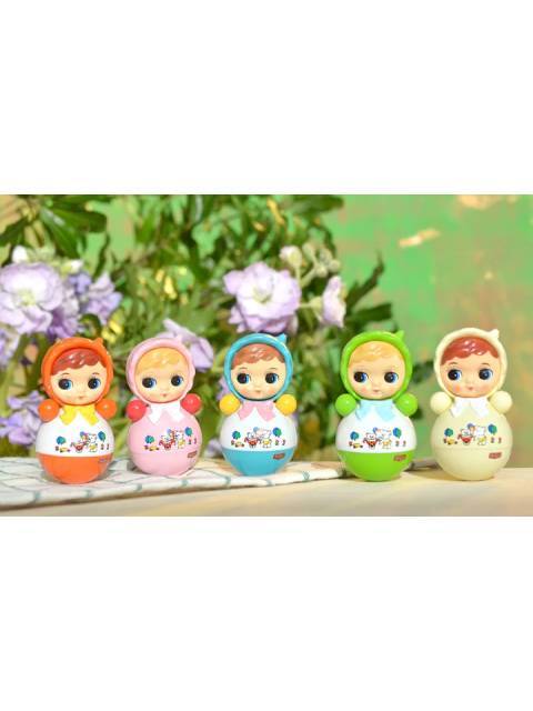 ケンエレファント おきあがりポロンちゃんミニ レトロカラーver. BOX版 【ランダム 単品販売】