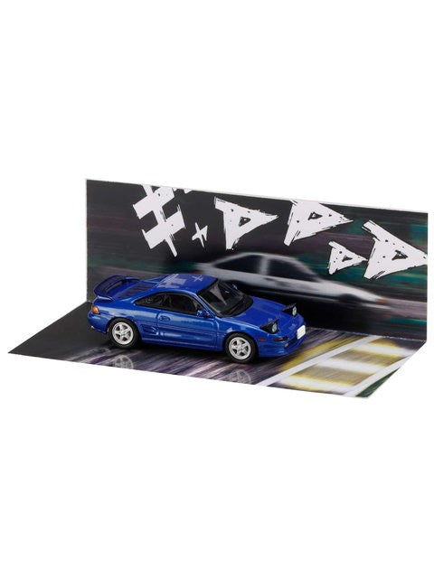 ホビージャパン 1/64 Toyota MR2 (SW20)/頭文字D 小柏カイ VS 藤原拓海