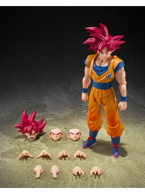 S.H.Figuarts 超サイヤ人ゴッド孫悟空〈神の気を纏いし姿〉 「ドラゴンボール超」
