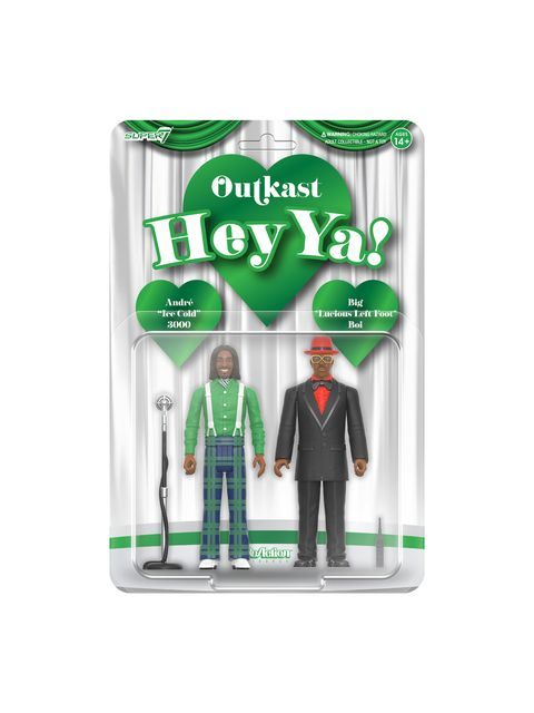 スーパー7 リ・アクション OUTKAST アウトキャスト: ビッグ・ボーイ＆アンドレ3000 2PK HEY YA！ Ver