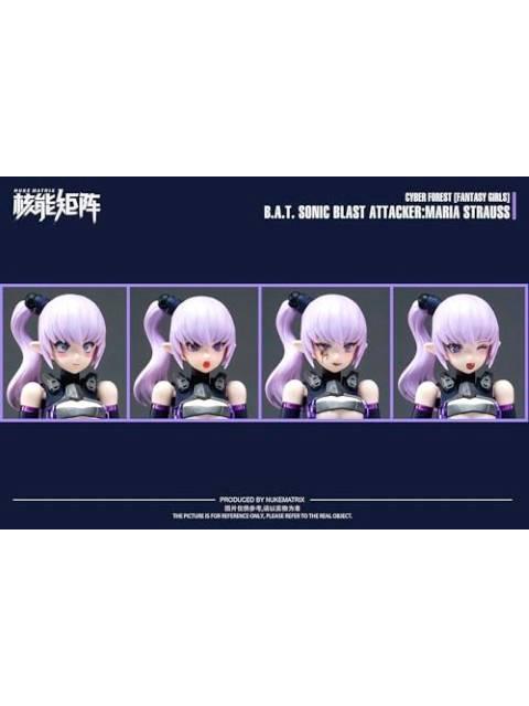 NUKE MATRIX サイバーフォーレスト FANTASY GIRLS B.A.T.ソニックブラーストアタッカー:MARIA STRAUSS 【プラモデル】