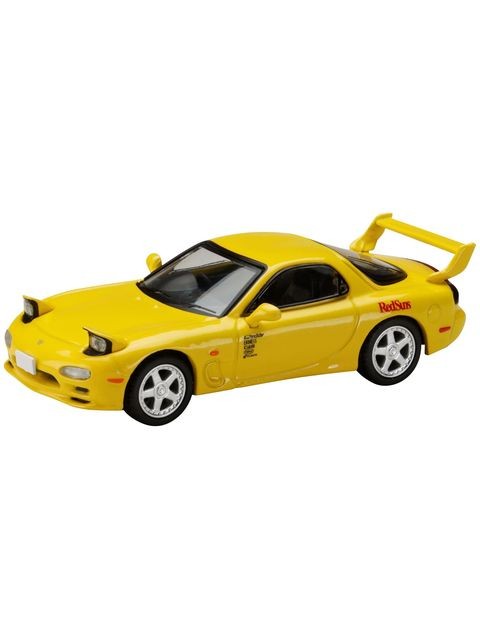 ホビージャパン 1/64 MAZDA RX-7 (FD3S) RedSuns / 頭文字D 高橋啓介 VS 藤原拓海