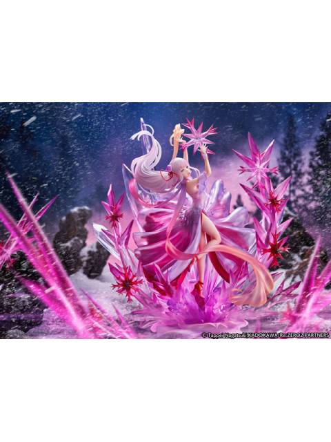 渋谷スクランブルフィギュア 氷結のエミリア -Crystal Dress Ver- 「Re:ゼロから始める異世界生活」
